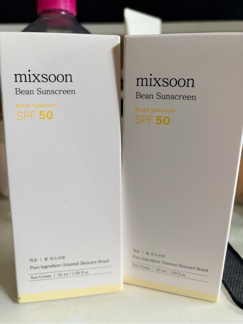 Bean Sunscreen SPF 50 - White/Yellow